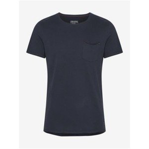 Dark Blue Basic T-Shirt Blend Noel - Men