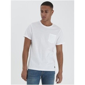 White Basic T-Shirt Blend Nasir - Men