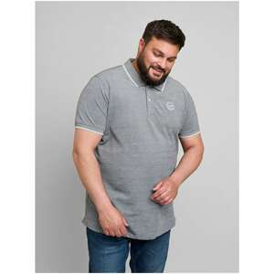 Grey Annealed Polo T-Shirt Blend Nate - Men