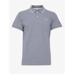 Grey Polo T-Shirt Blend Nate - Men