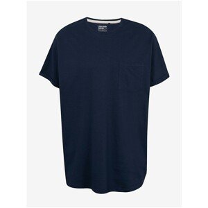 Dark Blue T-Shirt Blend Nasir - Men
