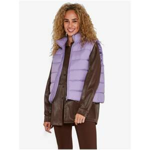Light Purple Quilted Vest Noisy May Marcus - Women