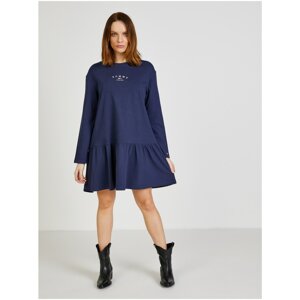 Dark blue women's loose dress Tommy Jeans - Women