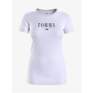 White Women's T-Shirt with Tommy Jeans Print - Women