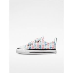 White Girls Patterned Sneakers Converse Taylor All Star - Unisex