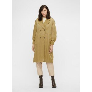 Khaki trench coat . OBJECT Mollie - Women