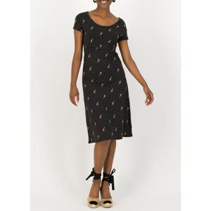 Blutsgeschwister Black Dress Nouvelle Vague Dots Of Desert - Women