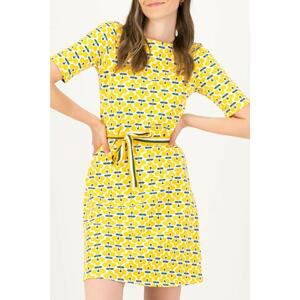 Blutsgeschwister Yellow Dress So Frei Real Retro - Women