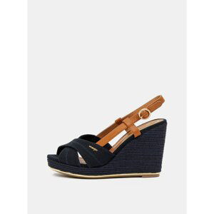 Wrangler Dark Blue Gusset Sandals - Women