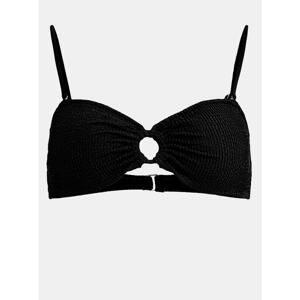 Black swimsuit top . OBJECT Leandra - Women