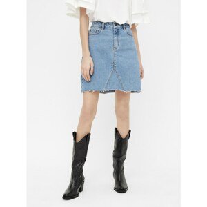 Light blue denim skirt . OBJECT Penny - Women