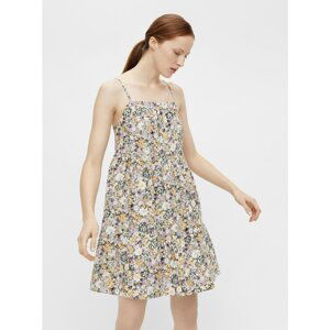 Creamy floral dress . OBJECT Jasia - Women