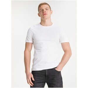 Men's T-shirt in white, gray and black Lacoste - Men