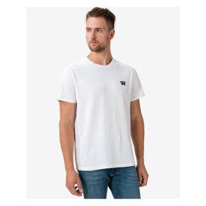 White Men's T-Shirt Wrangler Sign Off - Men's