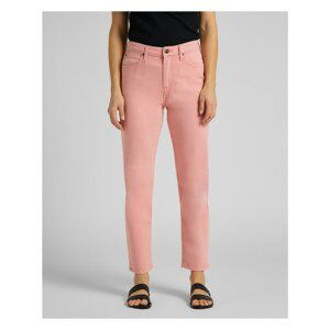 Pink Women Straight Fit Jeans Lee Carol - Women