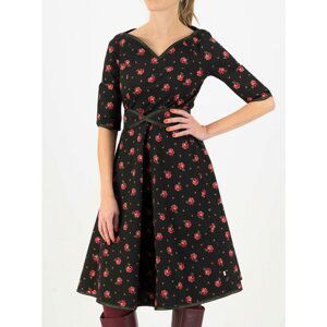 Black Flowered Blutsgeschwister Thanksgiving Love - Women