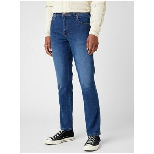 Texas Slim Blue Silk Jeans Wrangler - Mens