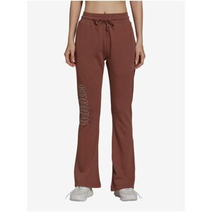 Brown Women's Flared Fit Sweatpants with adidas Originals Open - Women