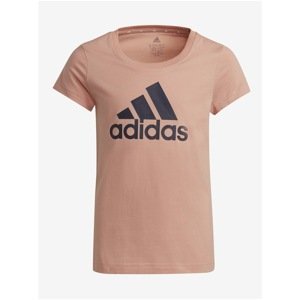 Apricot children's T-shirt with print adidas Performance G BL T - unisex