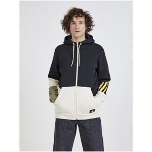 Cream-Blue Men's Hoodie adidas Performance - Men