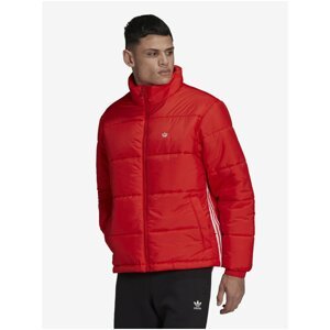 Red Men's Quilted Jacket adidas Originals - Men's