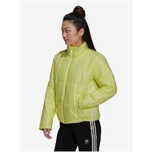 adidas Originals Neon Yellow Ladies Quilted Jacket - Women
