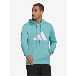 Light Blue Men's Hoodie adidas Performance - Men