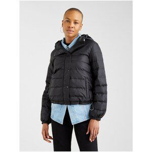 Levi&apos;s Black Women&apos;s Quilted Jacket with Hood Levi&apos;s® Edie - Women