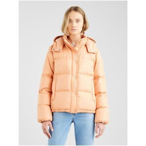 Levi&apos;s Apricot Women&apos;s Quilted Winter Jacket with Detachable Hood Levi&apos;s® Qu - Women