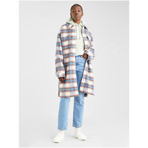 Levi&apos;s Blue-Cream Women&apos;s Plaid Coat Levi&apos;s® Selma Shirt - Women