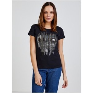 Women's Black T-Shirt Liu Jo - Women