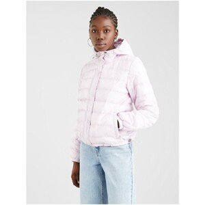 Levi&apos;s Light Pink Women&apos;s Quilted Jacket with Hood Levi&apos;s® Edie - Women