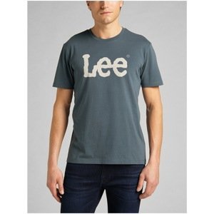 Grey Men's T-Shirt Lee Wobbly - Men's
