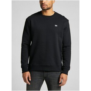 Black Men's Basic Sweatshirt Lee Plain - Men's