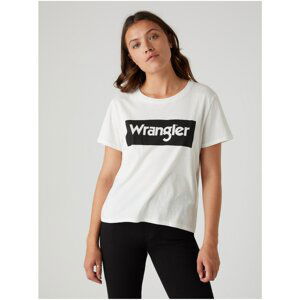 White Women's T-Shirt Wrangler Box - Women