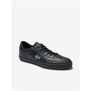 Black Men's Leather Sneakers Lacoste Court Master - Men