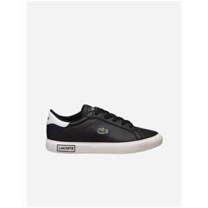 Black Women's Leather Shoes Lacoste Powercourt - Women