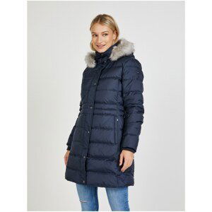 Dark Blue Women's Down Winter Coat Tommy Hilfiger - Women