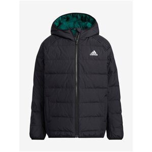 Black Quilted Boys' Jacket adidas Performance Froosy - Unisex