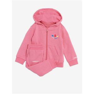 Pink Girls' Tracksuit Hooded Adidas Originals - Unisex