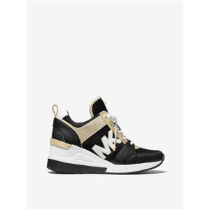 Gold-black women gusset shoe Michael Kors Georgie - Women