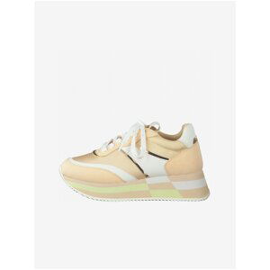 Women's Sneakers in Tamaris Gold - Women