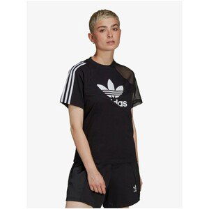 Black Women's T-Shirt with Print adidas Originals - Women