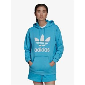 Blue Women's Patterned Hoodie adidas Originals - Women