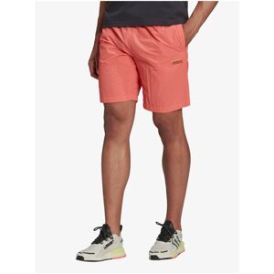 Pink Men's Shorts with Adidas Originals Belt - Men's