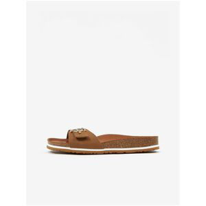 Brown Women's Suede Slippers Tommy Hilfiger - Women