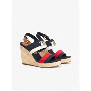 Tommy Hilfiger Dark Blue Women's Gusset Sandal - Women