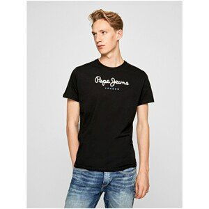 Black Men's T-Shirt Pepe Jeans Eggo - Men's