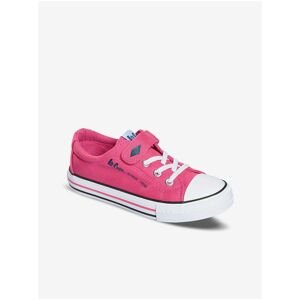 Dark Pink Girls' Sneakers Lee Cooper - unisex