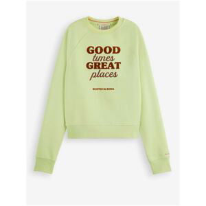 Light Green Women's Sweatshirt Scotch & Soda - Women